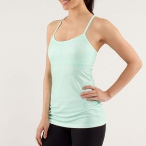 Lululemon, Power Y Mint & White Tank, 6
